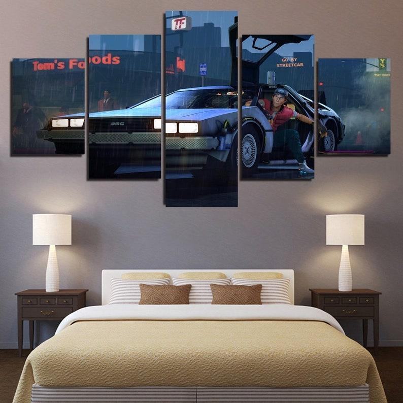 Es Ist Zurck In Die Zukunft Leinwandbilder Kunstdrucke Rahmen