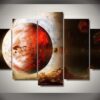 Exoplanet Planet Space Stars Space Leinwandbilder Kunstdrucke