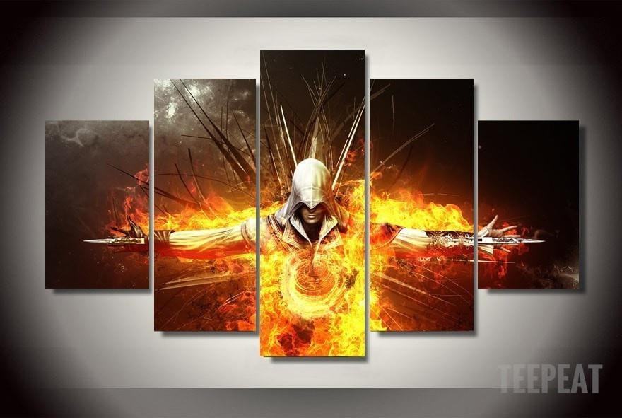 Ezio Auditore Gaming Leinwandbilder Kunstdrucke  