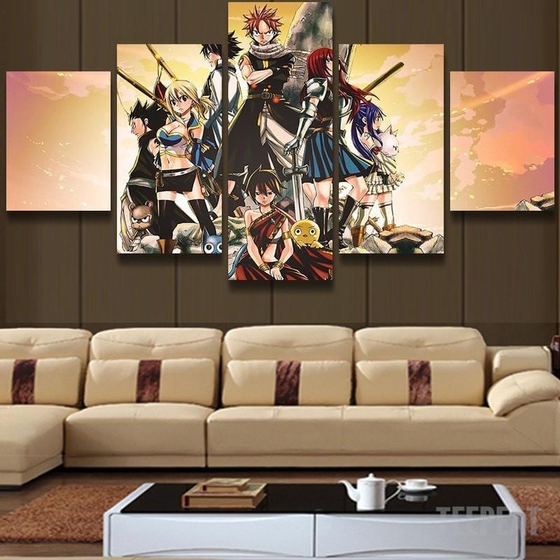 Fairy Tale Anime Leinwandbilder Kunstdrucke Rahmen