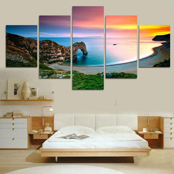 Famous Landscape Mediterranean Sea Nature Leinwandbilder Kunstdrucke  