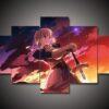 fatestay night 4 anime leinwandbilder kunstdrucke rahmen 2854