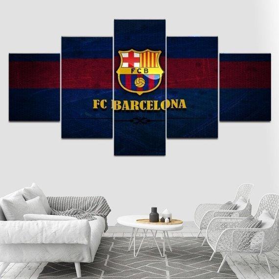 FC Baselona Footballclub Basel Sport Leinwandbilder – Kunstdrucke Football