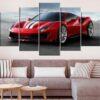 ferrari 488 pista supercar luxury car leinwandbilder kunstdrucke rahmen 2879