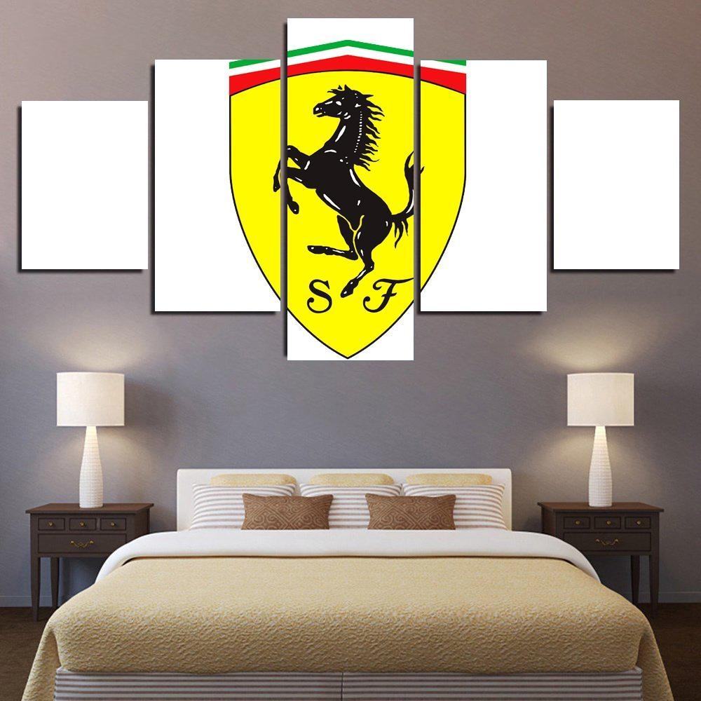 Ferrari Leinwandbilder Kunstdrucke Rahmen