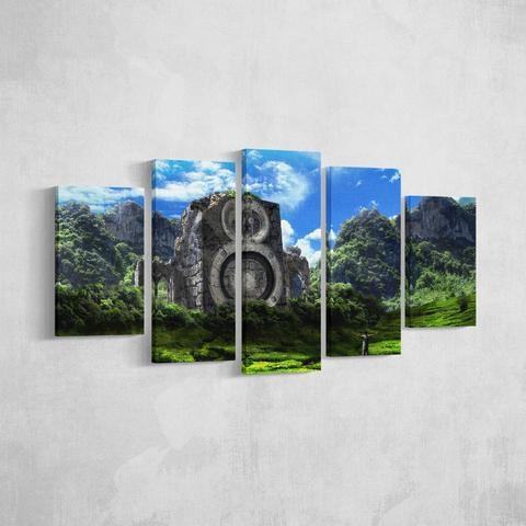 Fields Of Bass Music Leinwandbilder Kunstdrucke  