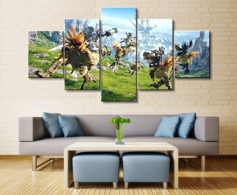 Final Fantasy Xiv Poster 1 Gaming Leinwandbilder Kunstdrucke  