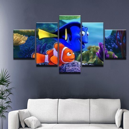 finding nemo dory and marlin movie leinwandbilder kunstdrucke 5728