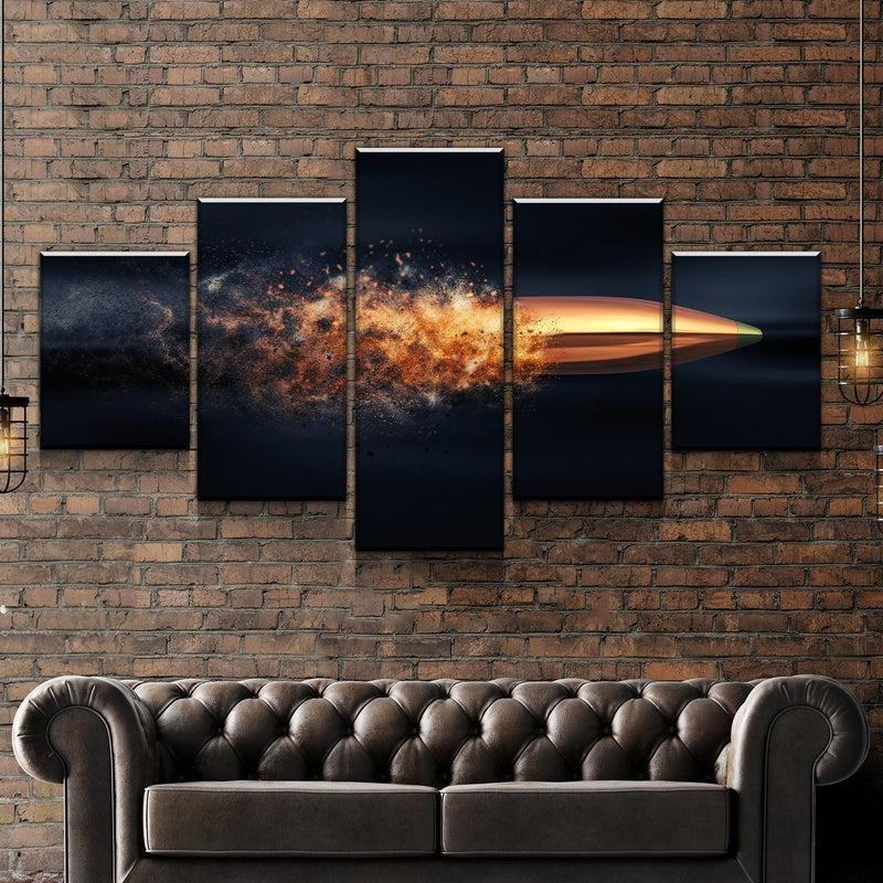 Fliegende Kugel Leinwandbilder Kunstdrucke Rahmen