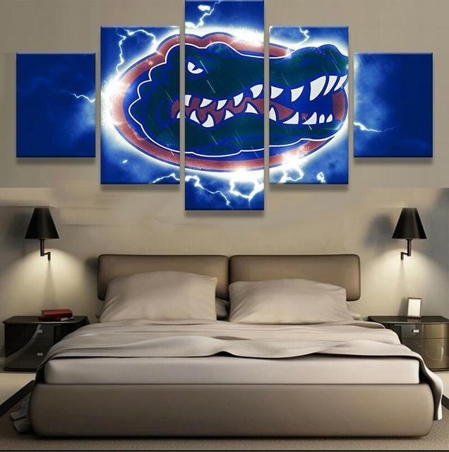 Florida Gators Logo Sport Leinwandbilder Kunstdrucke Rahmen