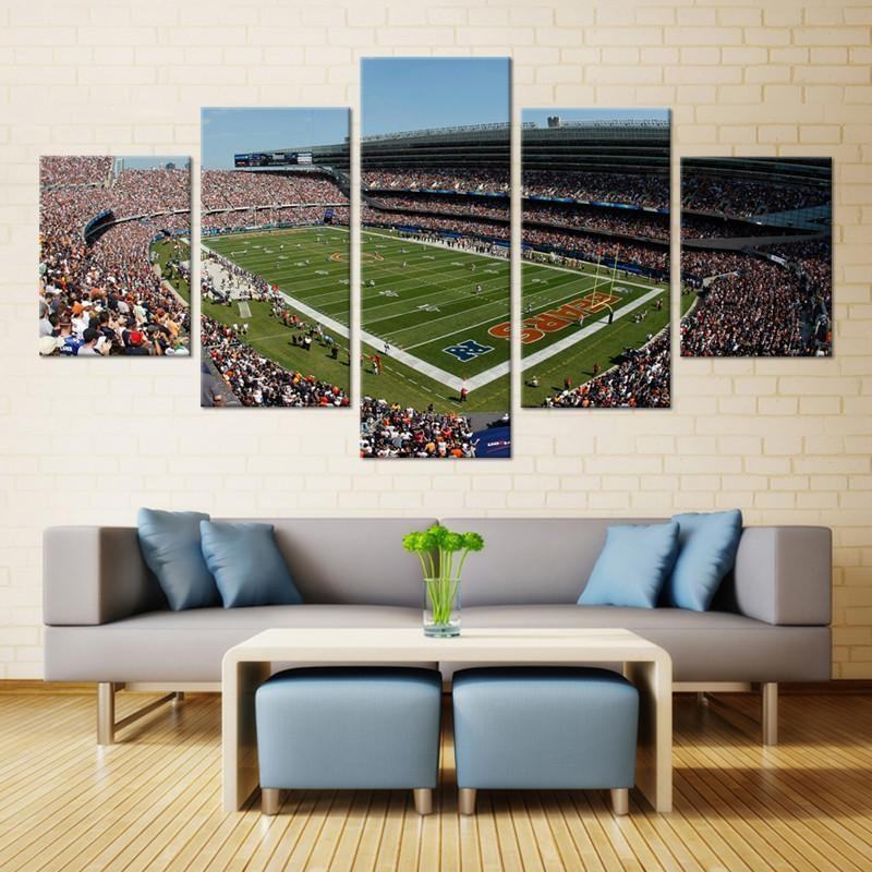 Football Stadium Sport Leinwandbilder – Kunstdrucke Football