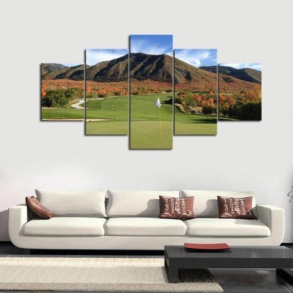 Foothills Course Sport Leinwandbilder – Kunstdrucke Golf