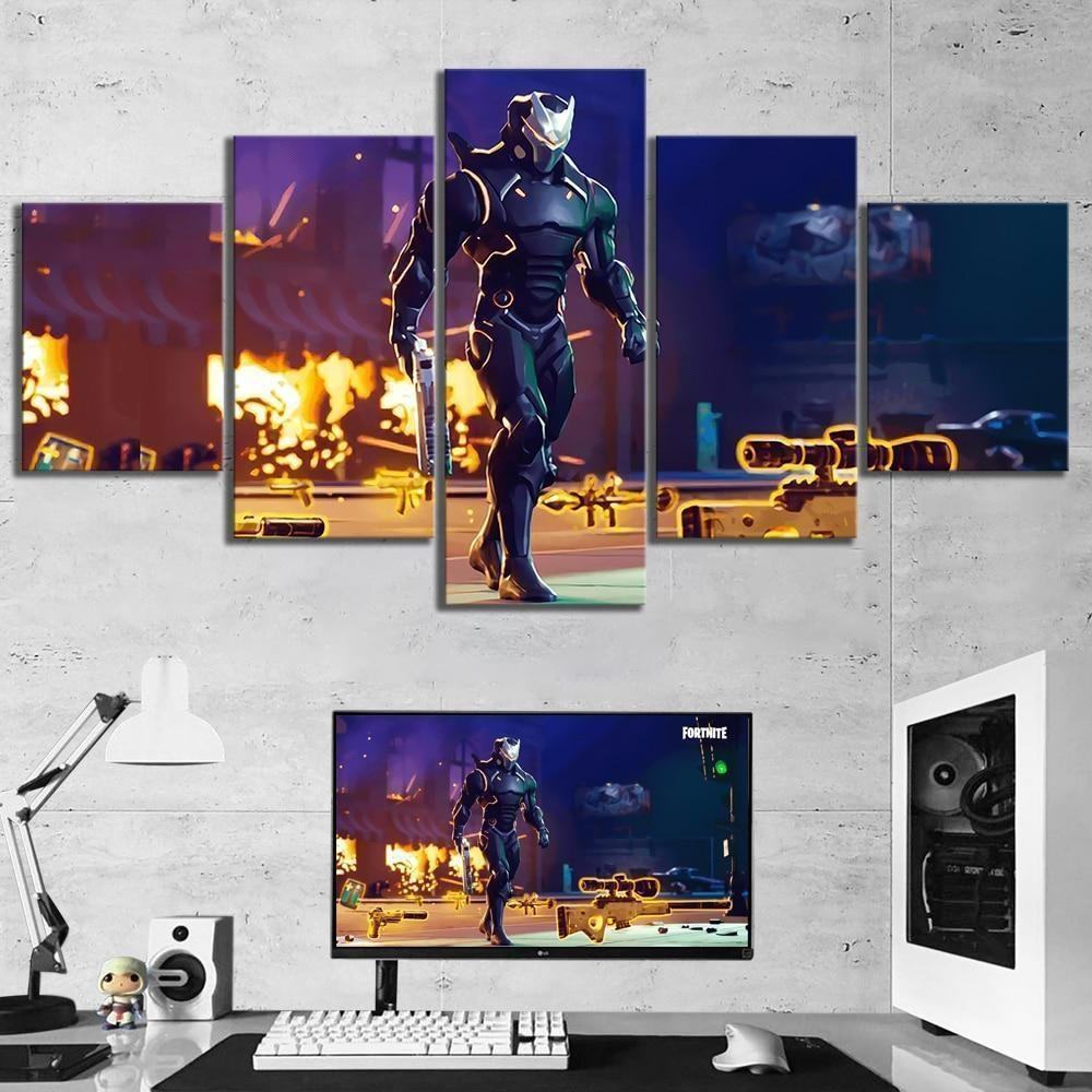 Fortnite Background Poster Gaming Leinwandbilder Kunstdrucke  