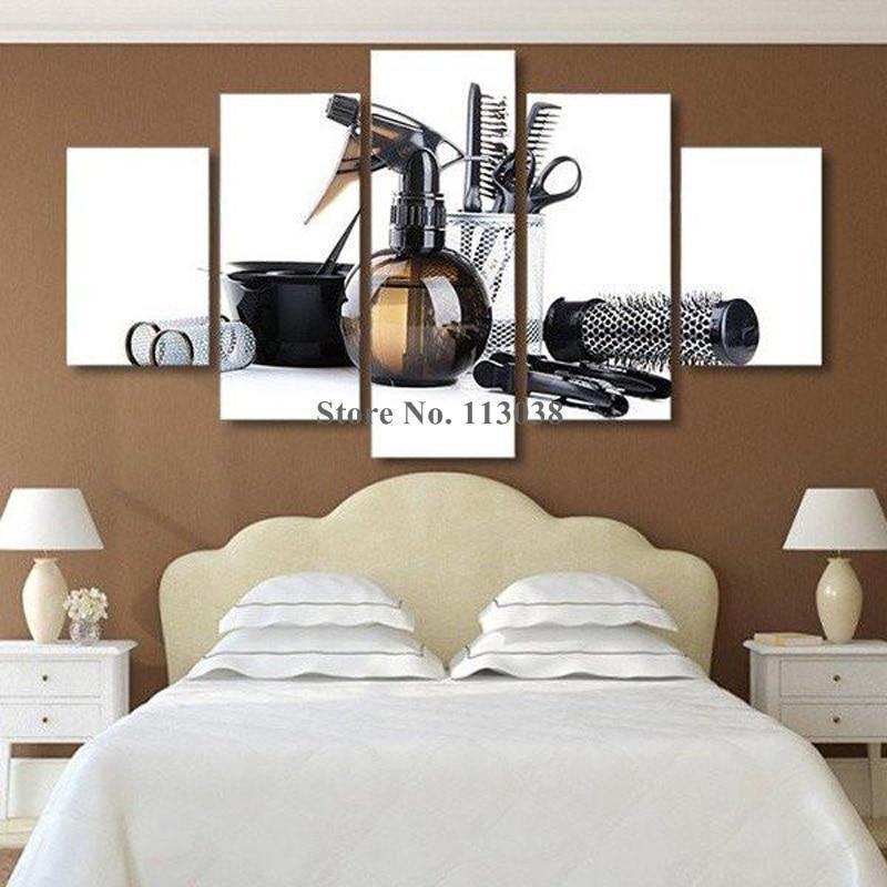 Frau Makeup 2 Schnheit Leinwandbilder Kunstdrucke Rahmen