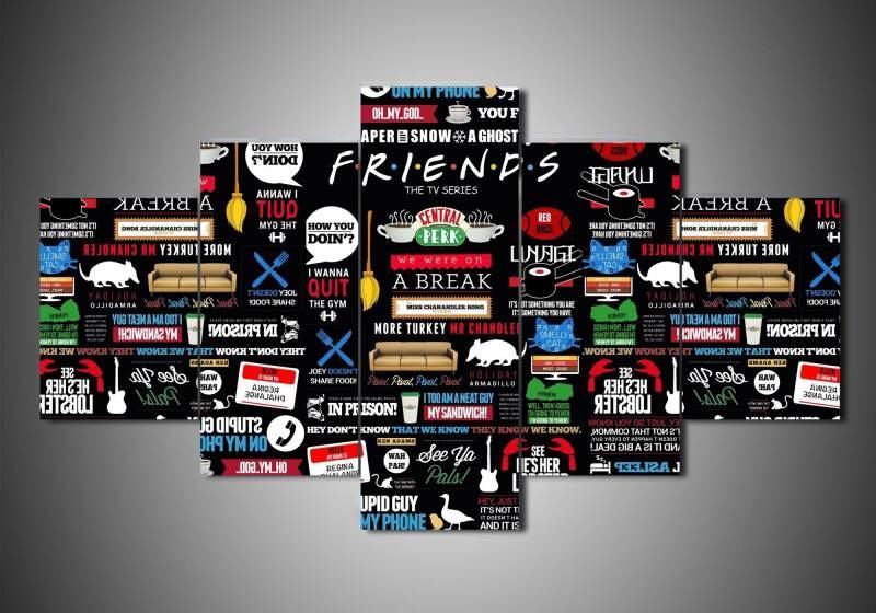 Friends 2 Music Leinwandbilder Kunstdrucke  