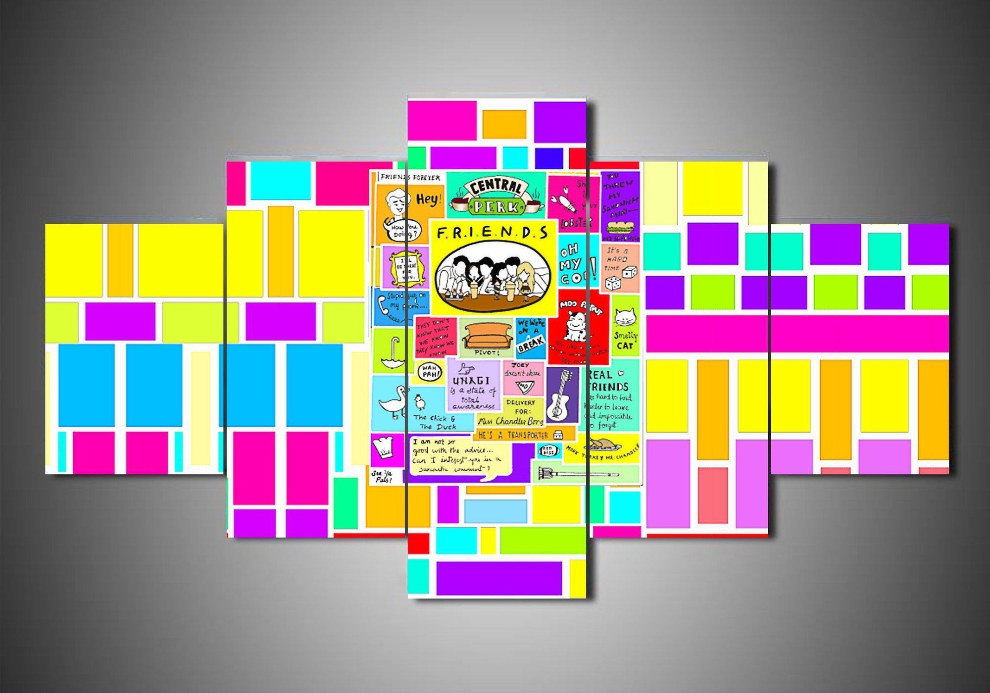 Friends 3 Music Leinwandbilder Kunstdrucke  