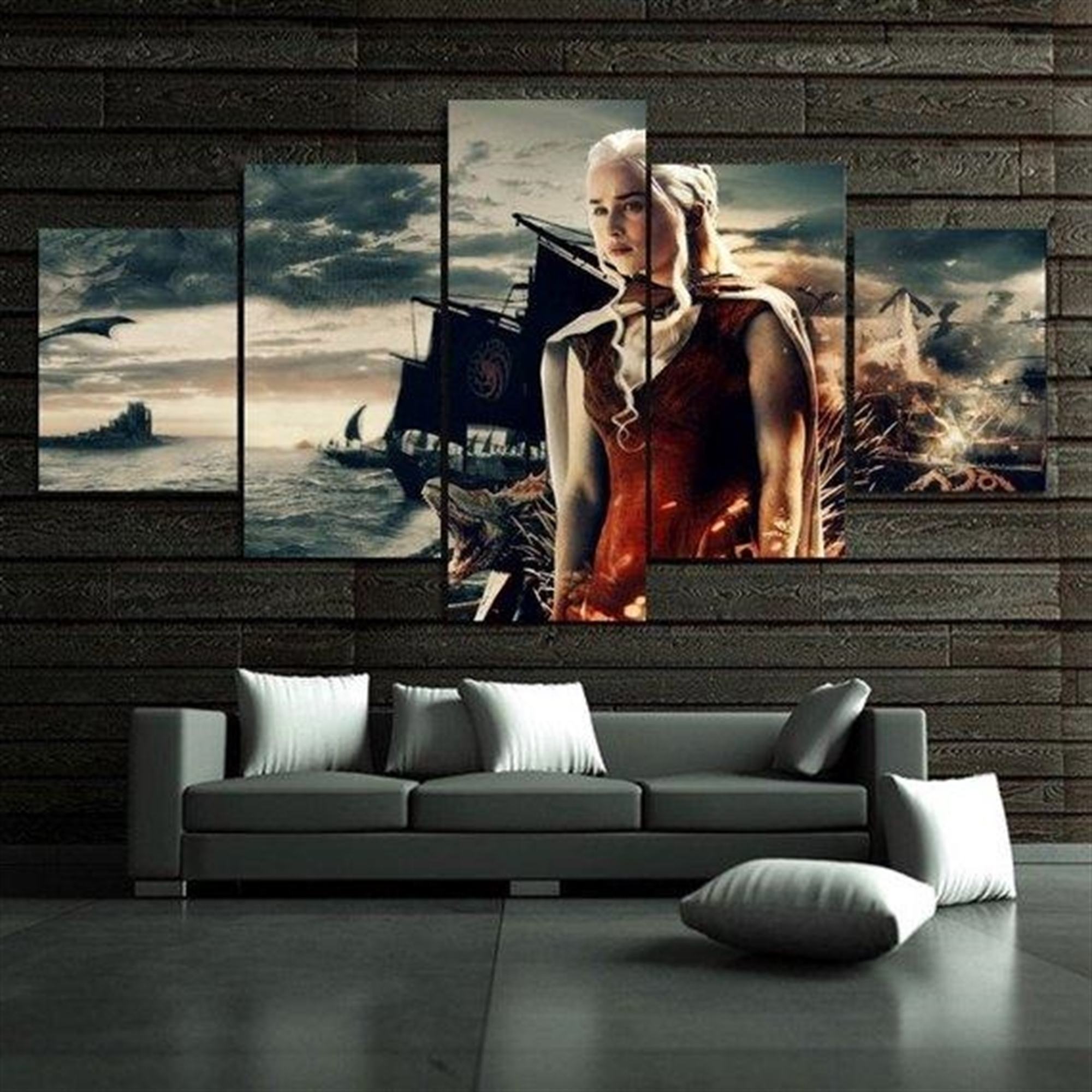 Game Of Thrones 02 Film Leinwandbilder Kunstdrucke Rahmen