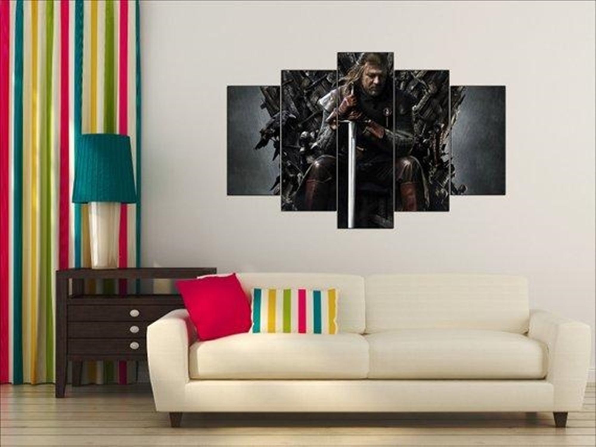 Game Of Thrones Eddard Stark 1 Film Leinwandbilder Kunstdrucke Rahmen