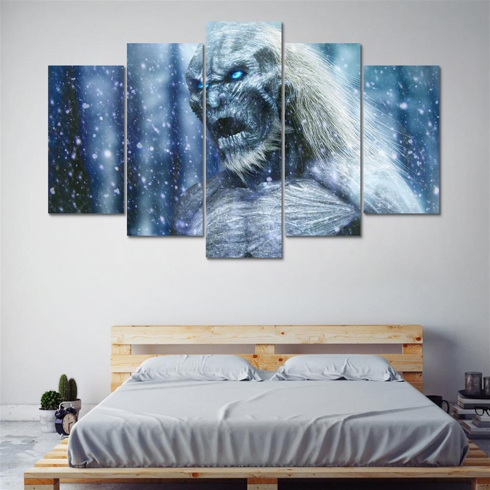 Game Of Thrones White Walker Movie Leinwandbilder Kunstdrucke Rahmen