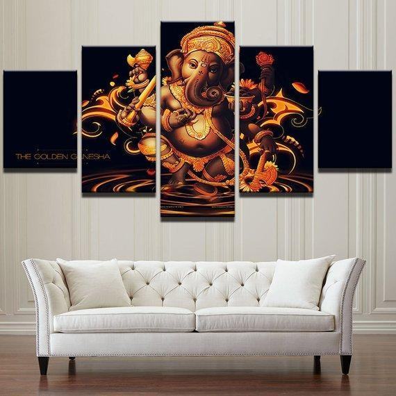 ganesh hindu religion leinwandbilder kunstdrucke rahmen 2563