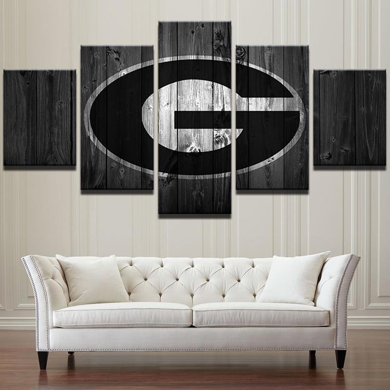 Georgia Bulldogs College Football Leinwandbilder Kunstdrucke Rahmen