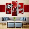 Georgia Bulldogs Helmet Football Team Sport Leinwandbilder Kunstdrucke georgia bulldogs helmet football team sport leinwandbilder kunstdrucke 2362