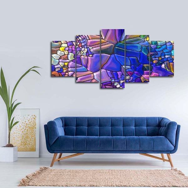 Glasmalerei Zusammenfassung Leinwandbilder Kunstdrucke Rahmen