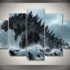 godzilla movie leinwandbilder kunstdrucke rahmen 4196