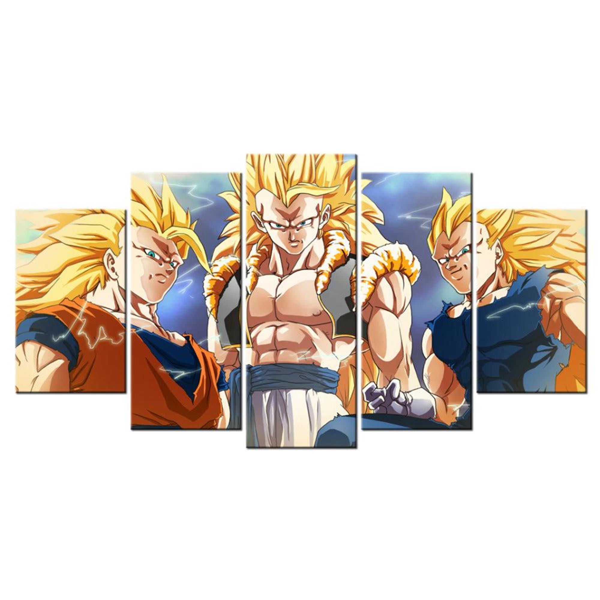 goku 02 anime leinwandbilder kunstdrucke mit rahmen 7520