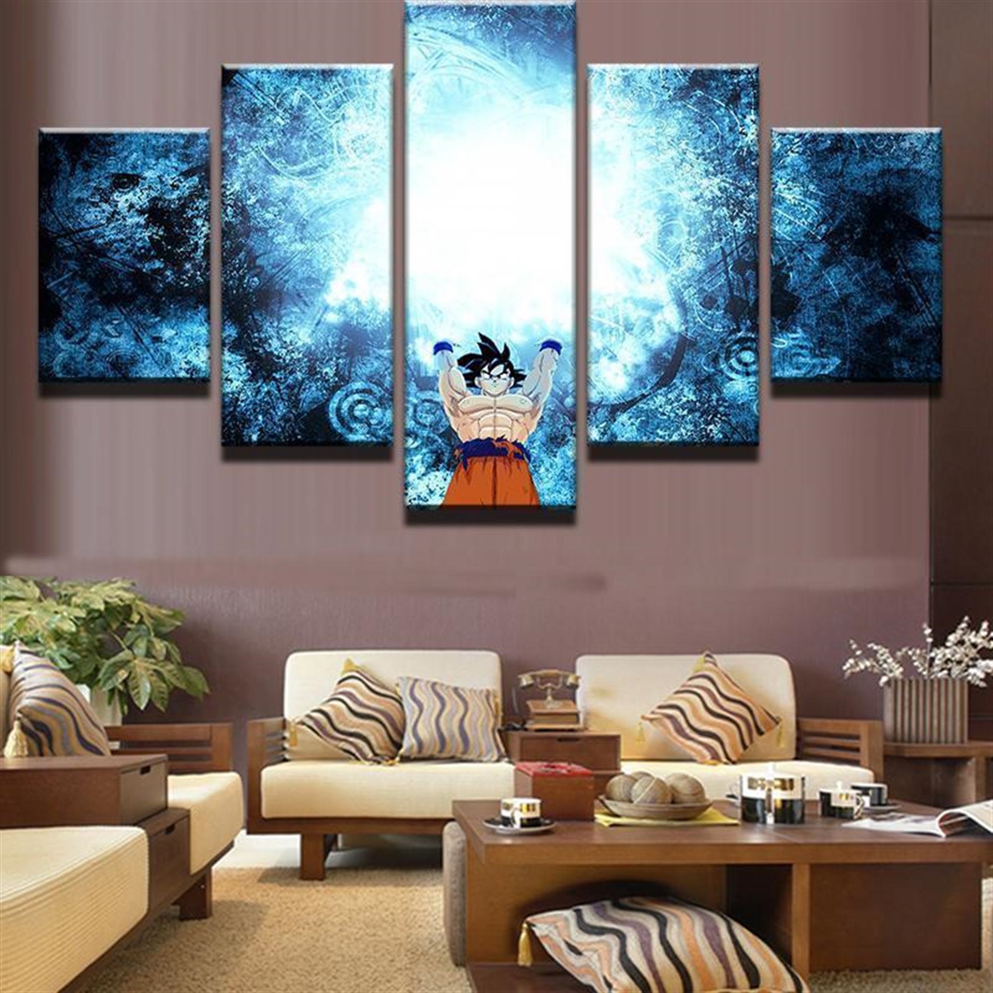 Goku Letztes Können Dragon Balls Anime Leinwandbilder Kunstdrucke Mit Rahmen