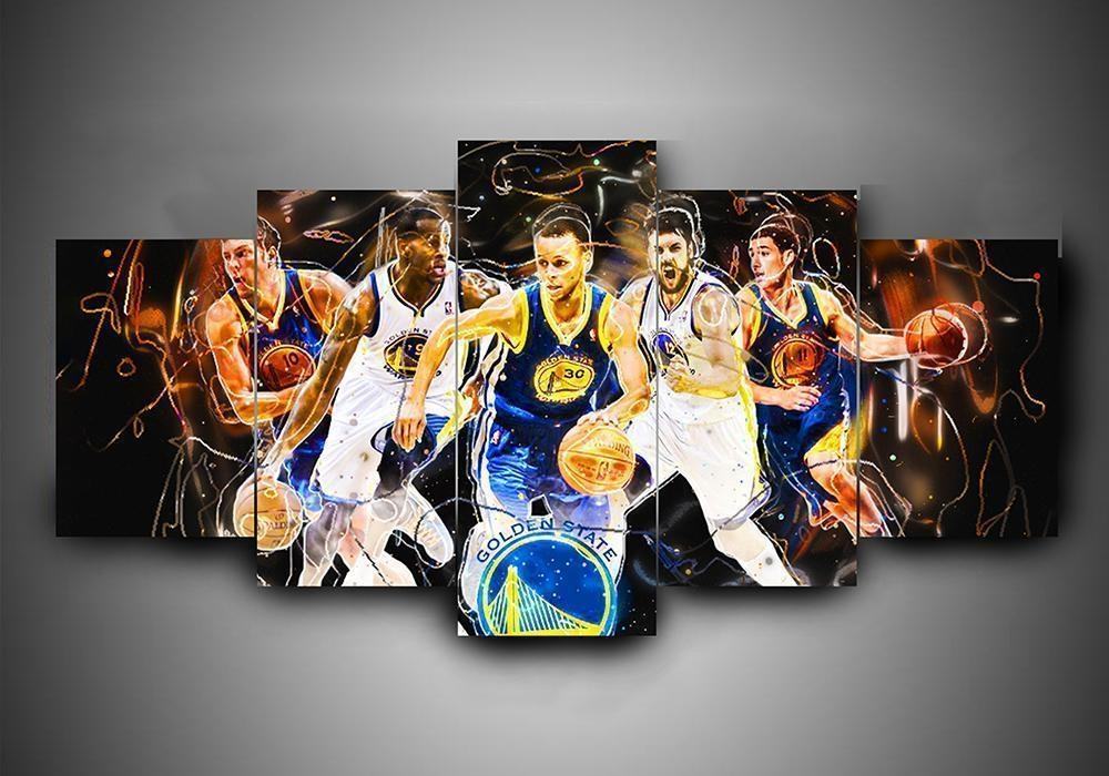 Golden State Warriors 3 Sport Leinwandbilder Kunstdrucke   