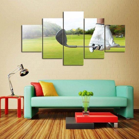 Golf Course 03 Sport Leinwandbilder – Kunstdrucke