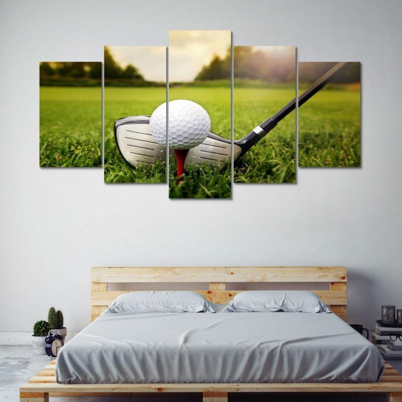 Golf Course Club Golfing Sport Leinwandbilder – Kunstdrucke