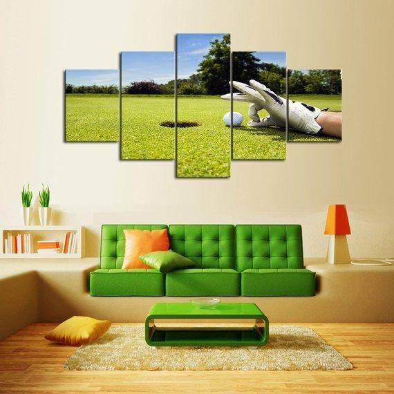 Golf Course Humor Funny Sport Leinwandbilder – Kunstdrucke