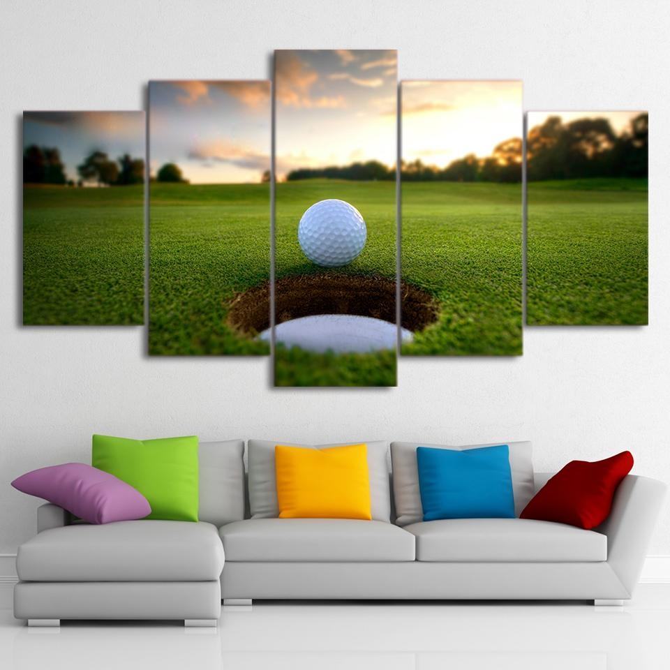 Golf Course Leisure Sport Leinwandbilder – Kunstdrucke
