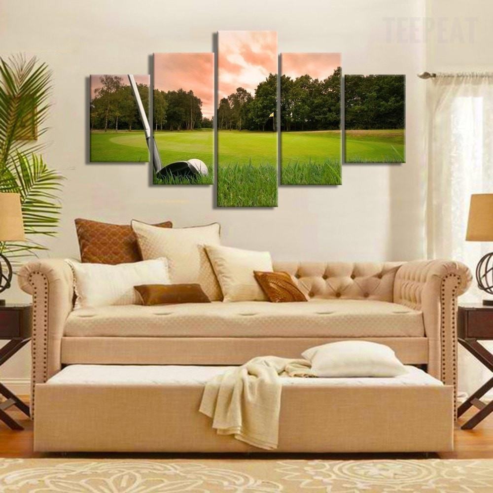 Golf Course V4 Sport Leinwandbilder Kunstdrucke golf course v4 sport leinwandbilder kunstdrucke 1247