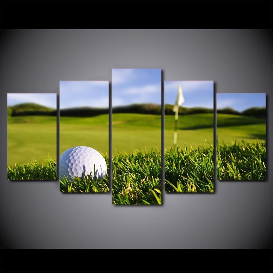 Golf Crouse Greed Land Sport Leinwandbilder – Kunstdrucke