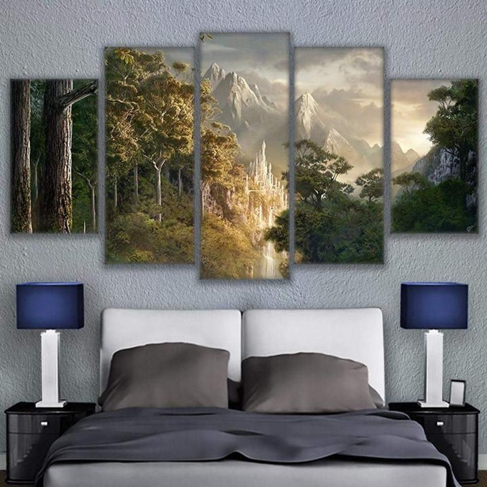 Gondor Castle Lord Of The Rings Movie Leinwandbilder Kunstdrucke  