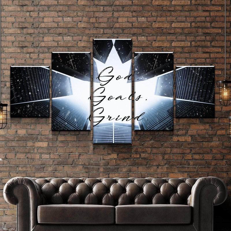 Gott Ziele Und Mahlen Leinwandbilder Kunstdrucke Rahmen