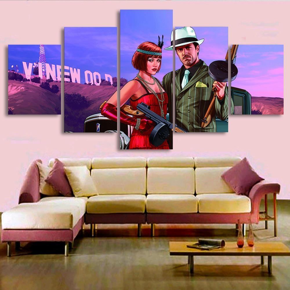 grand theft auto wall art movie leinwandbilder kunstdrucke 8782