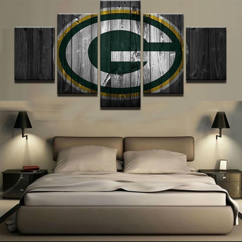 Green Bay Packers Football 2 Leinwandbilder Kunstdrucke  