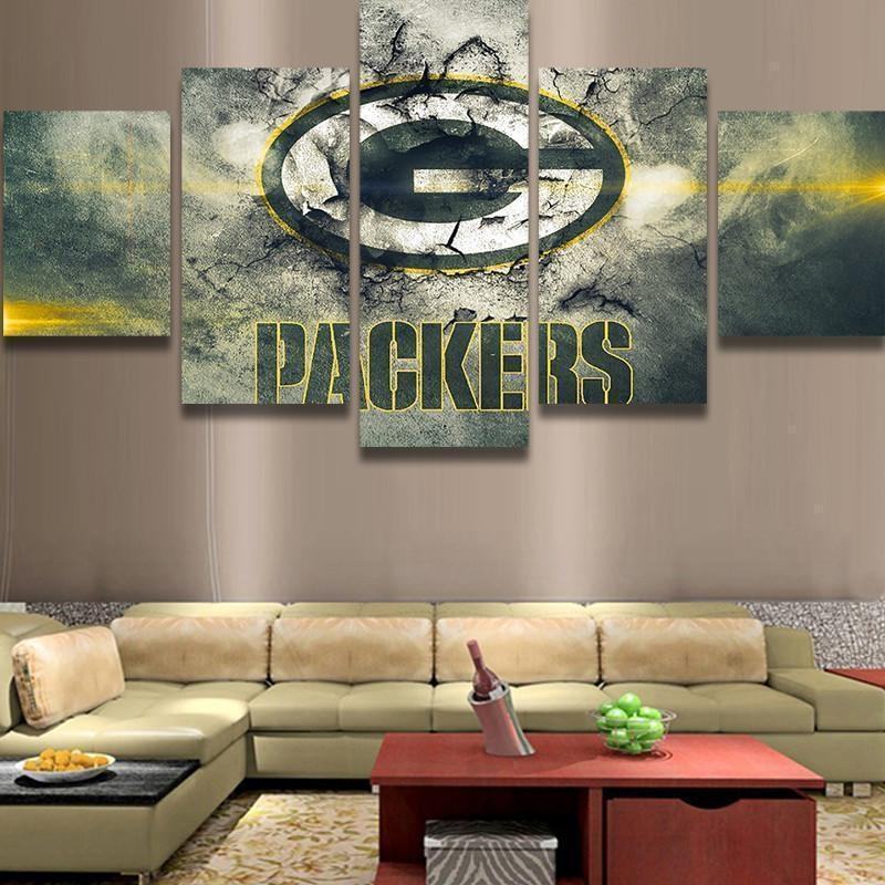 Green Bay Packers Football Leinwandbilder Kunstdrucke  