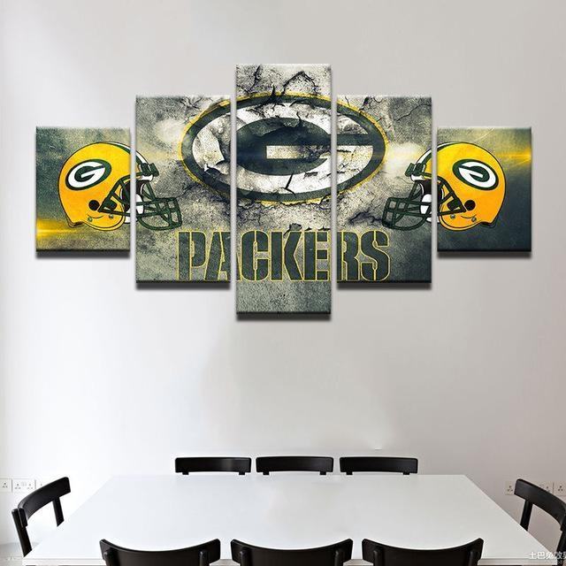 Green Bay Packers Jordy Nelson Sport Leinwandbilder – Kunstdrucke