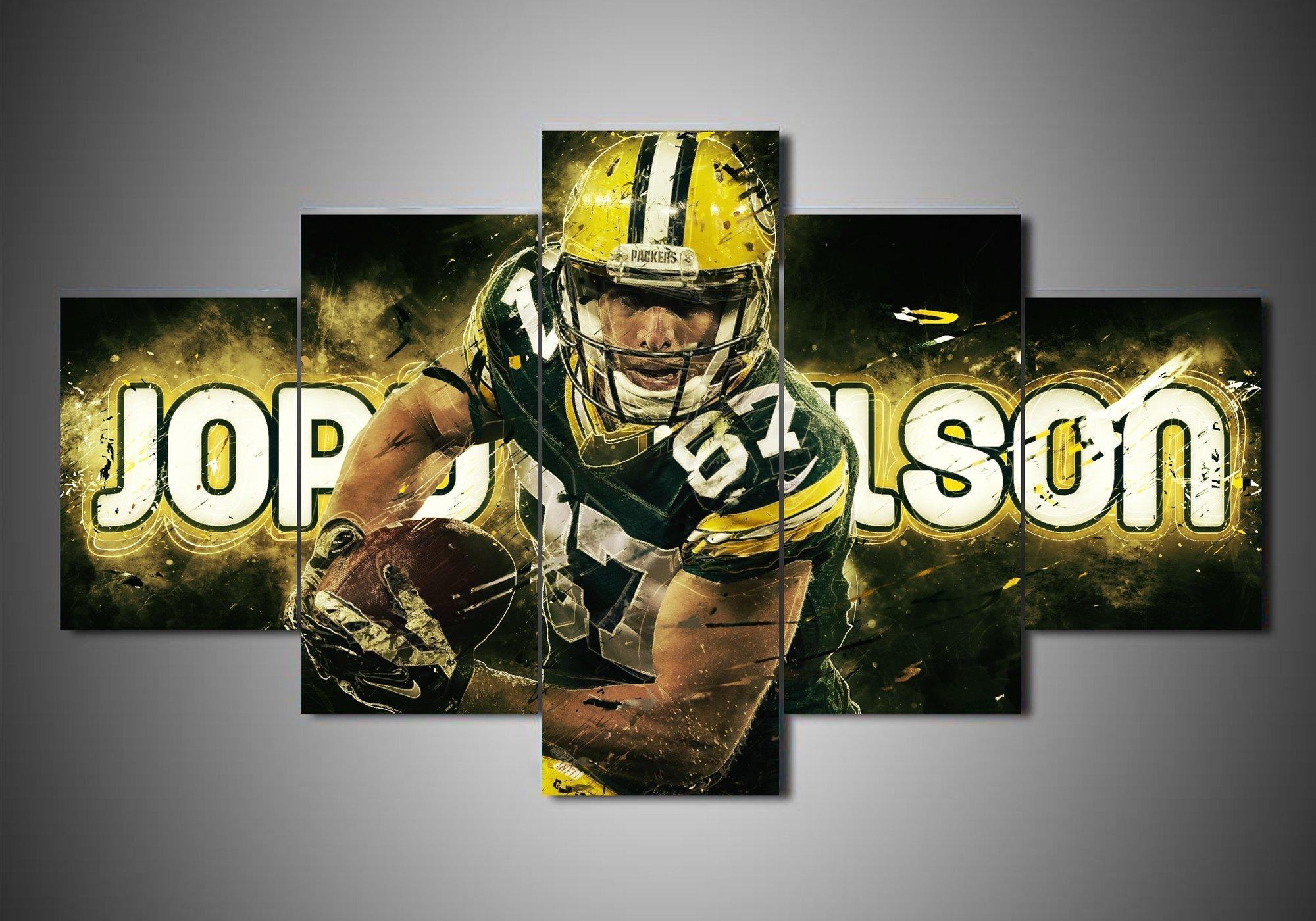 Green Bay Packers Josh Sitton Sport Leinwandbilder – Kunstdrucke