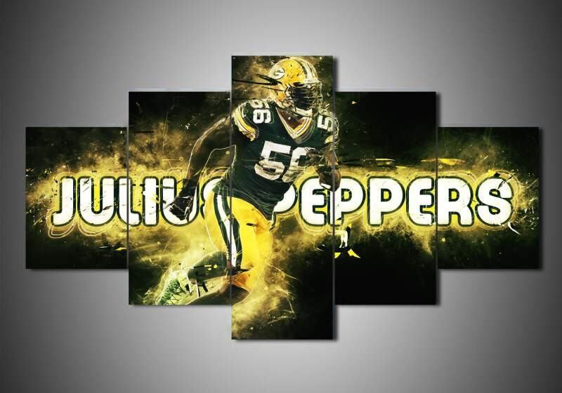 Green Bay Packers Julius Peppers Sport Leinwandbilder Kunstdrucke  
