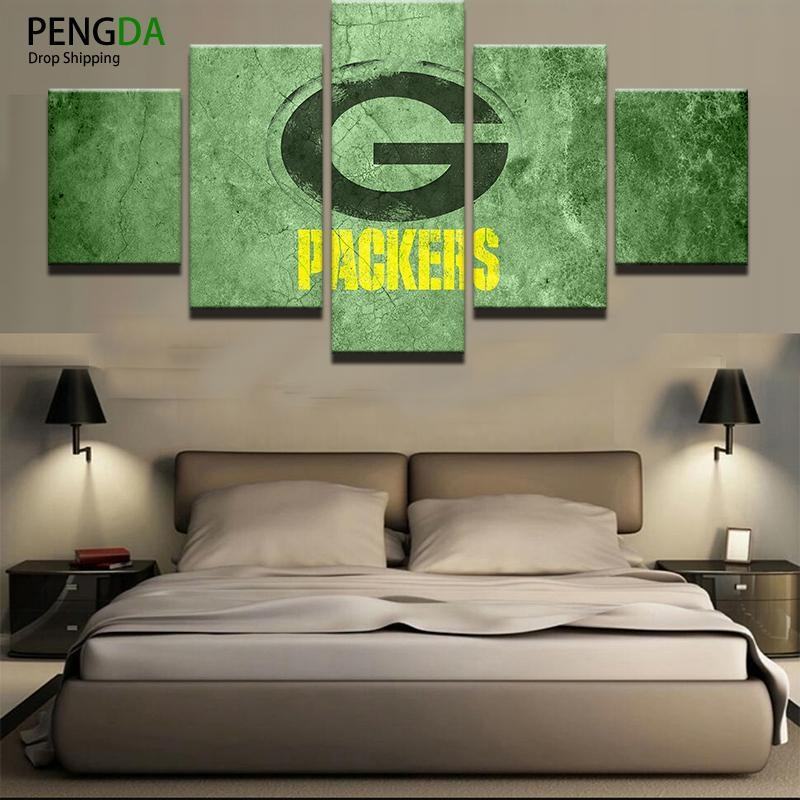 Green Bay Packers Mike Daniels Sport Leinwandbilder – Kunstdrucke