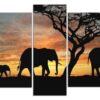 Group Of Elephants In Africa Elephant Animal Leinwandbilder Kunstdrucke group of elephants in africa elephant animal leinwandbilder kunstdrucke 7873