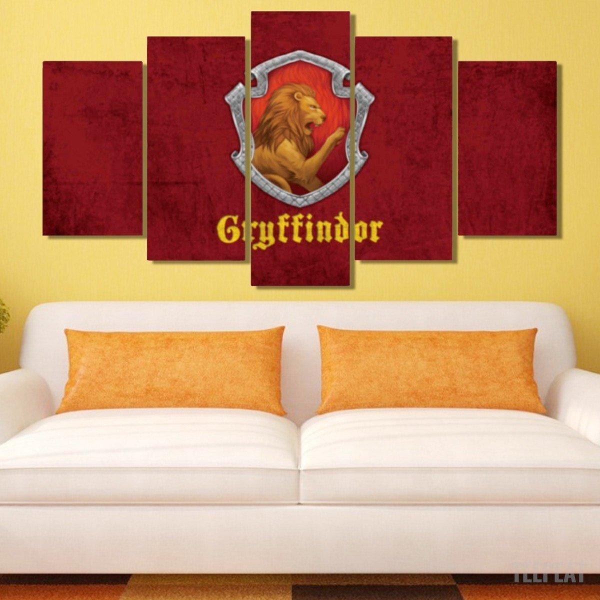 gryffindor abstract leinwandbilder kunstdrucke 2182