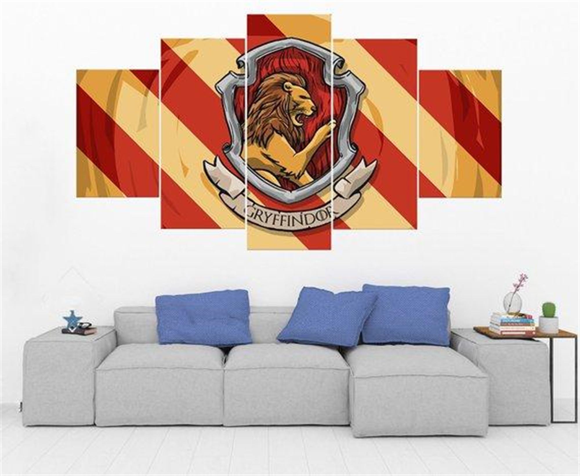 Gryffindor Crest Harry Potter Film Leinwandbilder Kunstdrucke Rahmen