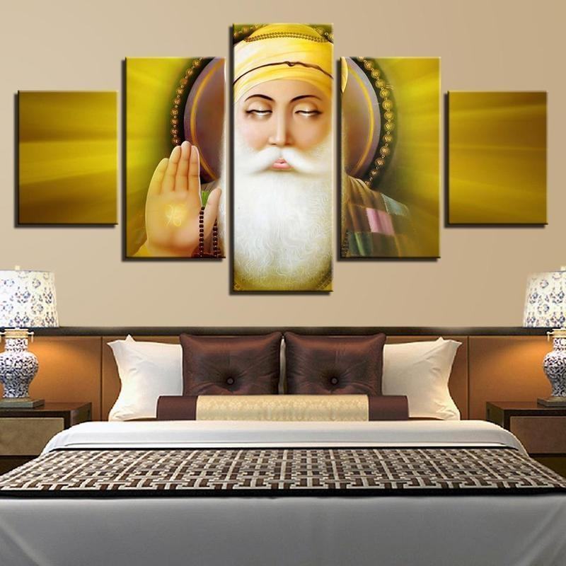 Guru Nanak 01 Religion Leinwandbilder Kunstdrucke Rahmen